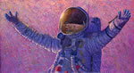 "Hello Universe" - Alan Bean - NASA Aviation Art